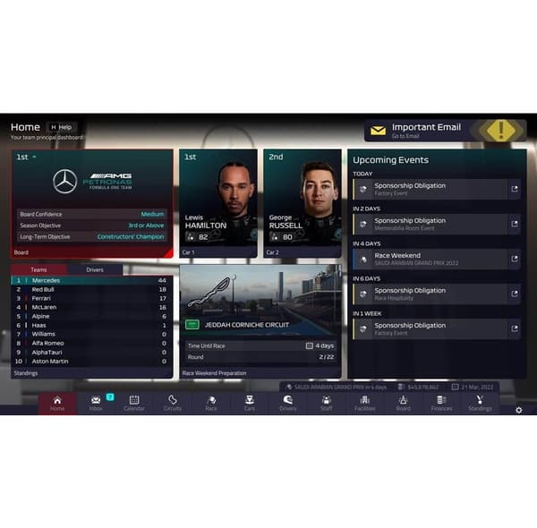 F1 Manager 2022 - Playstation 4