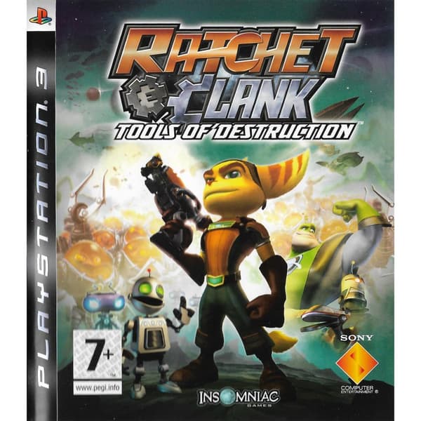 Ratchet & Clank Tools of Destruction Playstation 3 PS3 Nordic (Brukt)