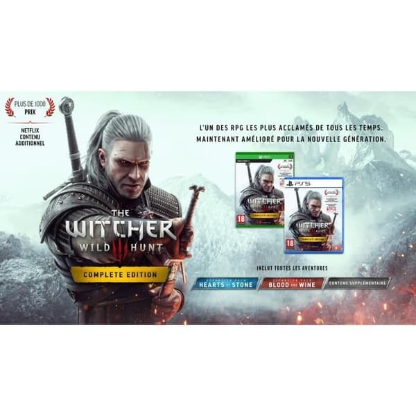 The Witcher 3: Wild Hunt Complete Edition Xbox One och Xbox Series-spel