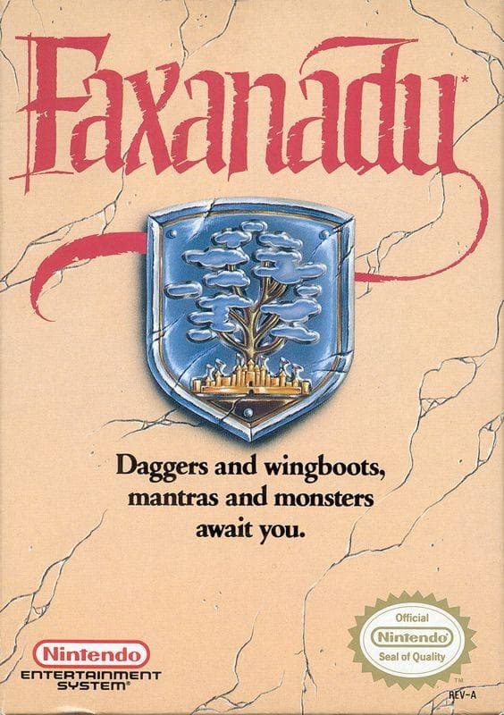 Faxanadu - Nintendo 8-bit – EEC – Cart only