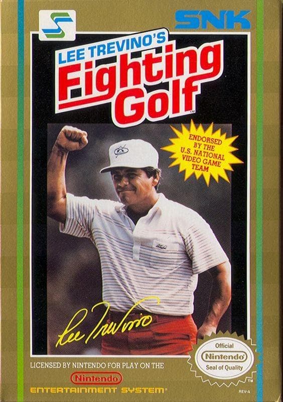 Lee Trevino's Fighting Golf - Nintendo 8-bit / Nes – EEC – Cart only