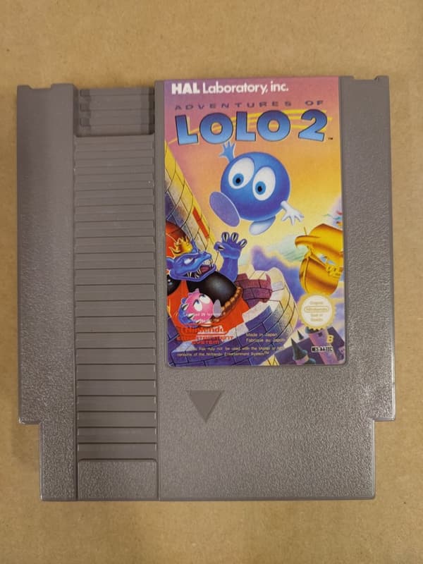 Adventures of Lolo 2 - Nintendo 8-bit – SCN – CiB