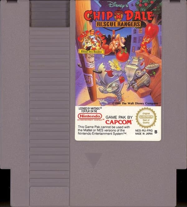 Chip 'n Dale Rescue Rangers - Nintendo 8-bit – SCN – Cart only