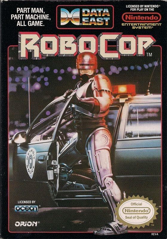 Robocop - Nintendo 8-bit / Nes – SCN – Cart only