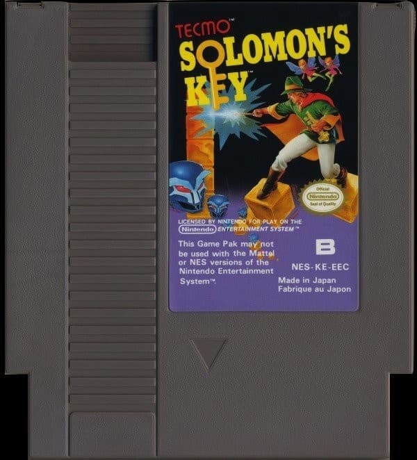 Solomon's Key - Nintendo 8-bit – SCN – Cart only