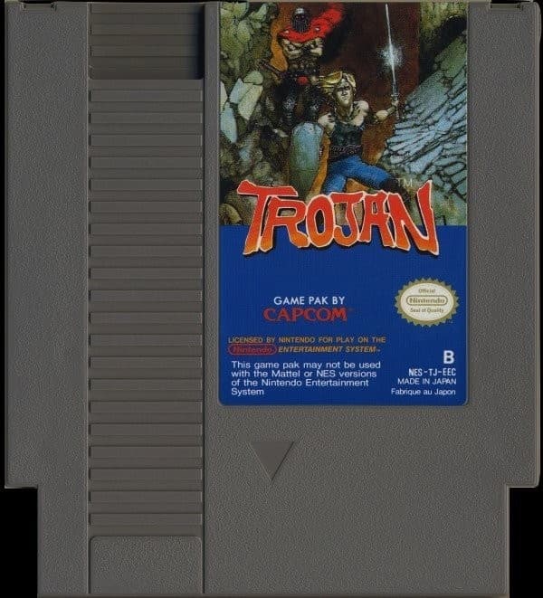 Trojan - Nintendo 8-bit – SCN – Cart only