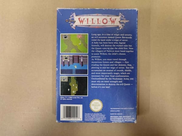 Willow - Nintendo 8-bit – SCN – CiB