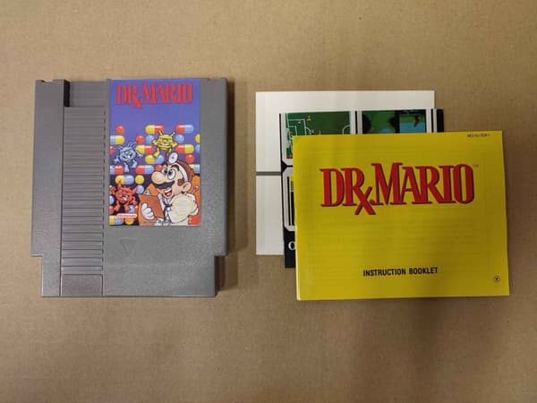 Dr. Mario - Nintendo 8-bit – SCN – CiB