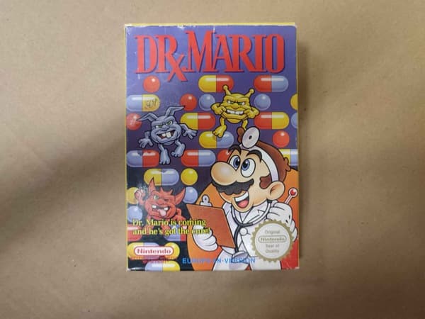 Dr. Mario - Nintendo 8-bit – SCN – CiB