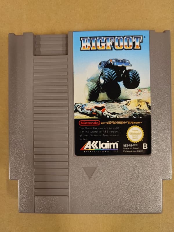 Bigfoot - Nintendo 8-bit – SCN – CiB