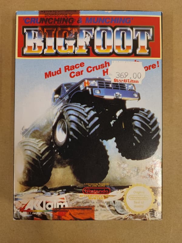 Bigfoot - Nintendo 8-bit – SCN – CiB