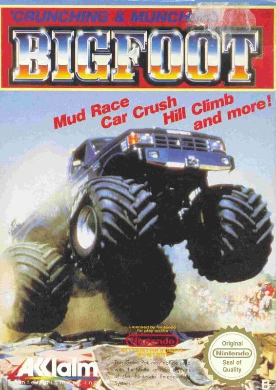 Bigfoot - Nintendo 8-bit – SCN – CiB