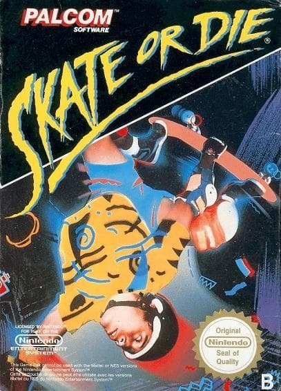Skate or Die - Nintendo 8-bit – SCN – Cart only