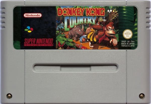 Donkey Kong Country  - Super Nintendo / SNES - PAL/SCN/EUR - Cart only
