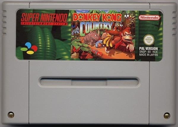 Donkey Kong Country  - Super Nintendo - PAL/FRG - Cart only