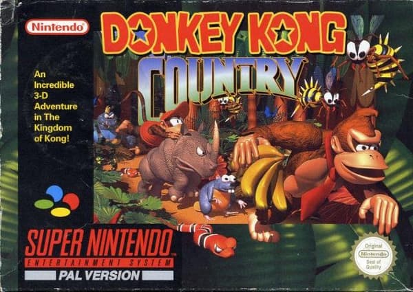 copy of Donkey Kong Country  - Super Nintendo / SNES - PAL/SCN/EUR - Cart only
