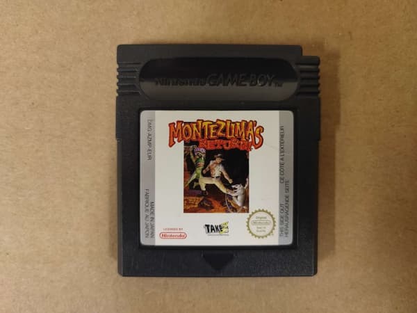 Montezuma's Return! Gameboy Color GBC KOMPLETT