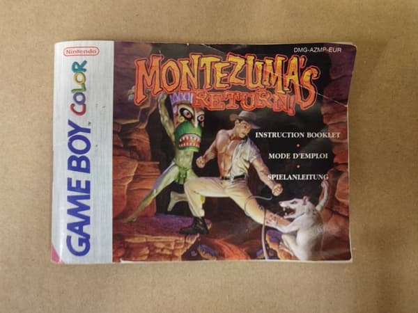 Montezuma's Return! Gameboy Color GBC KOMPLETT