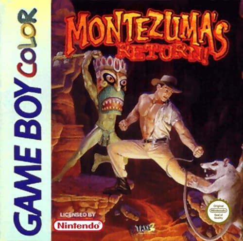 Montezuma's Return! Gameboy Color GBC KOMPLETT