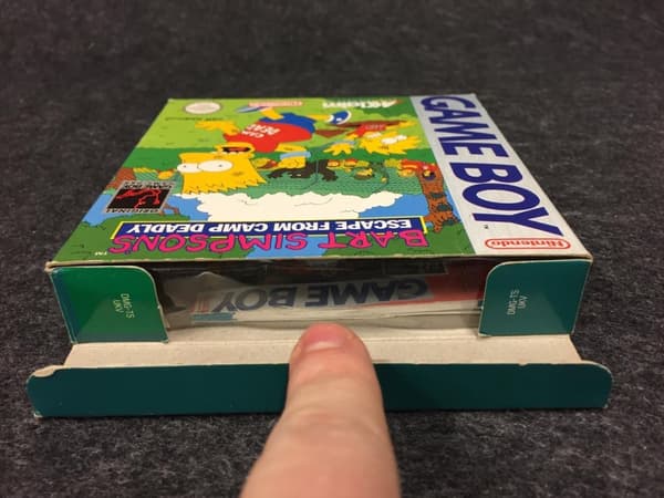 Bart Simpson's Escape from Camp Deadly - Gameboy - SCN - CiB