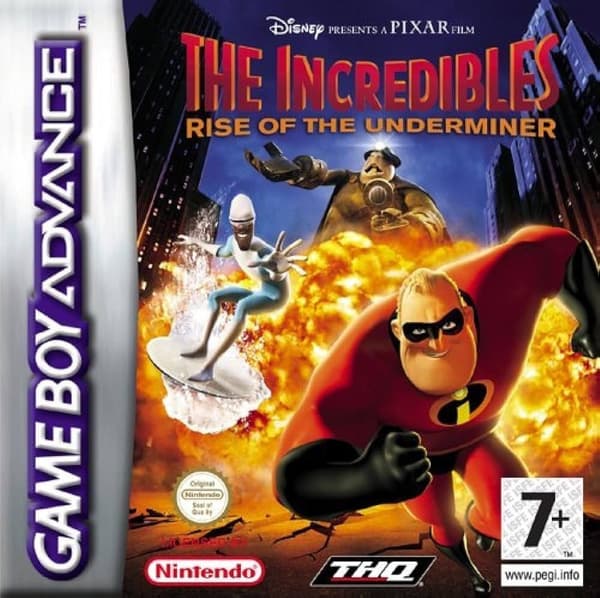 The Incredibles: Rise of the Underminer - Gameboy Advance - SCN - CiB