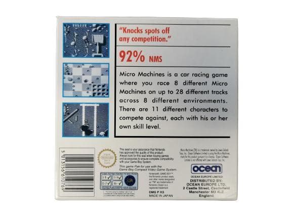Micro Machines - Gameboy - SCN - CiB