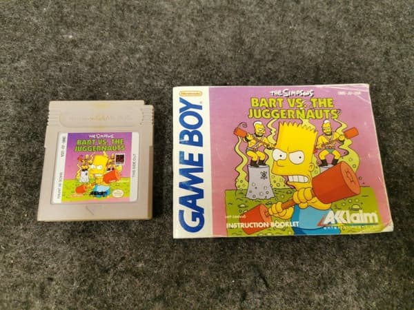 The Simpsons: Bart vs. The Juggernauts - Gameboy - UKV - CiB