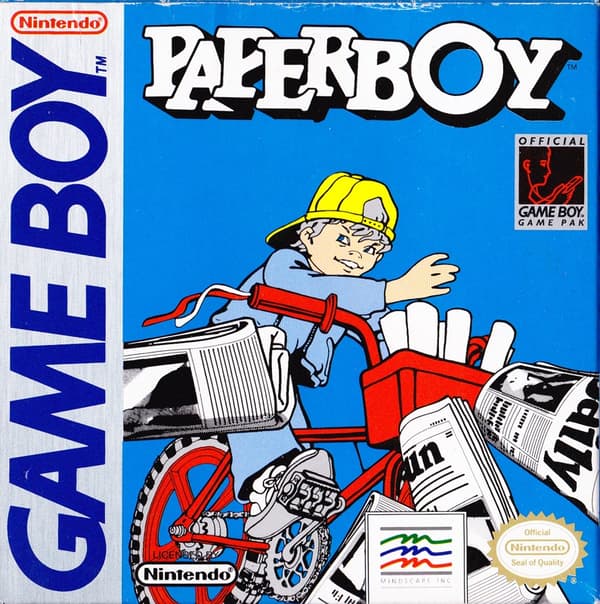 PaperBoy - Nintendo Gameboy – PAL/SCN - Cart only