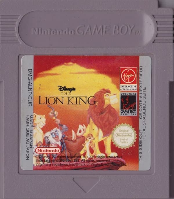 Disneys The Lion King Nintendo Gameboy EUR Cart only CDON