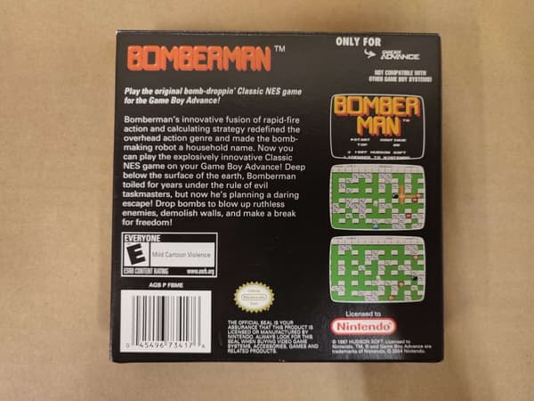 Bomberman - Gameboy Advance - USA - CiB