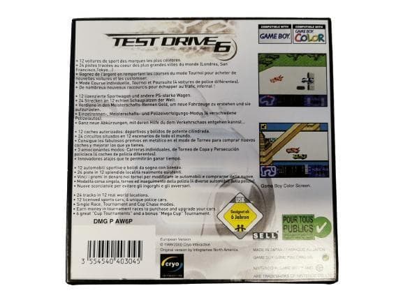 Test Drive 5 - Gameboy Color - EUR - CiB