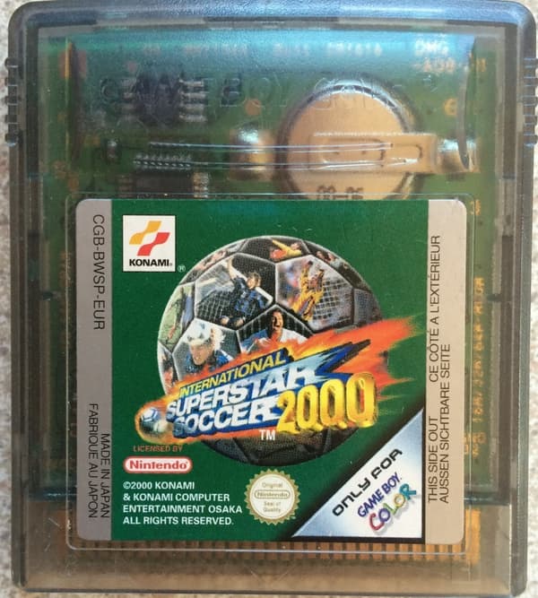 International Superstar Soccer 2000 - Gameboy Color - EUR - Cart only