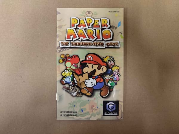 Paper Mario: The Thousand-Year Door - Nintendo Gamecube - PAL/EUR – CiB