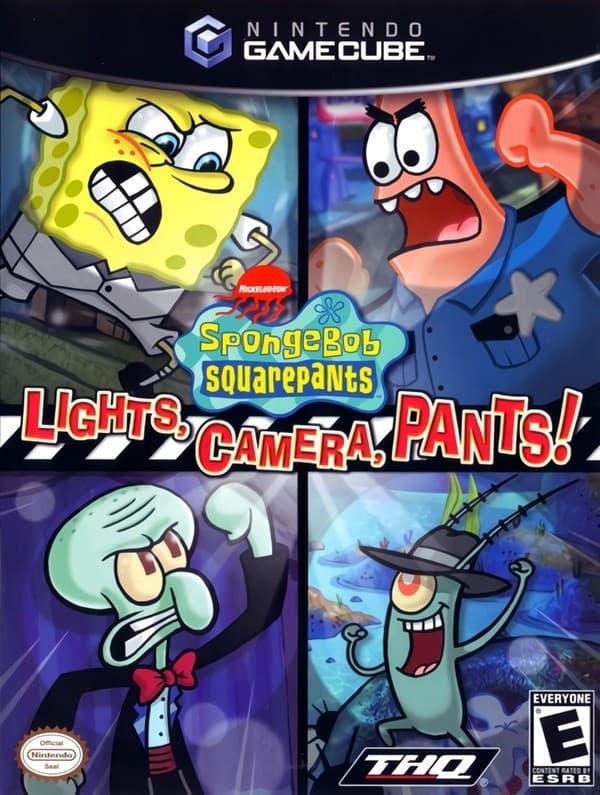 SpongeBob SquarePants: Lights, Camera, Pants! - Nintendo Gamecube - PAL/EUR - CiB