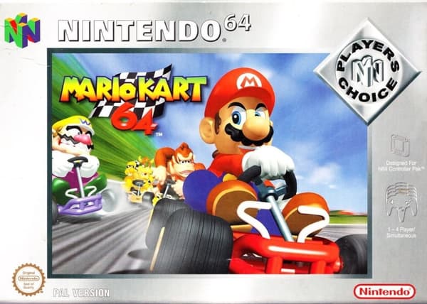 Mario Kart 64 (Players Choice) - Nintendo 64 - PAL/EUR - CiB