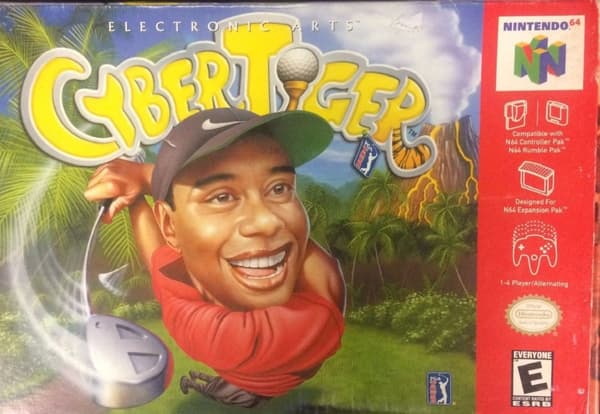 CyberTiger - Nintendo 64 / N64 - PAL/EUR - Cart only