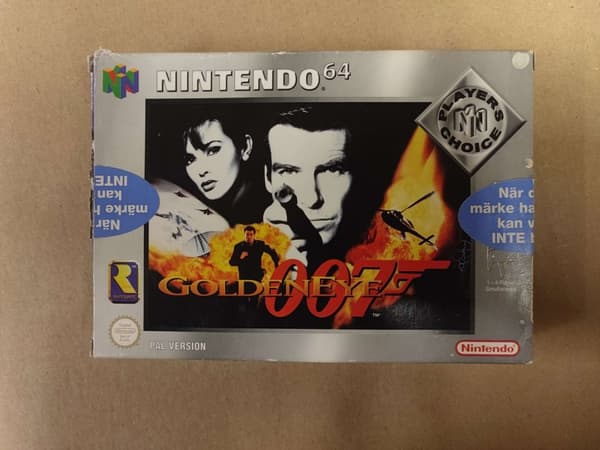 Goldeneye 007 - Nintendo 64 - PAL/EUR - CiB