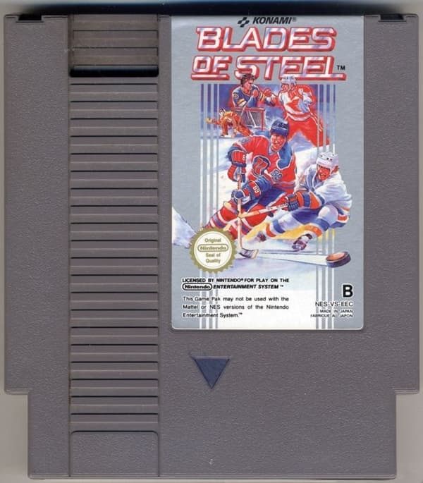 Blades of Steel Nintendo 8bit SCN Cart only CDON
