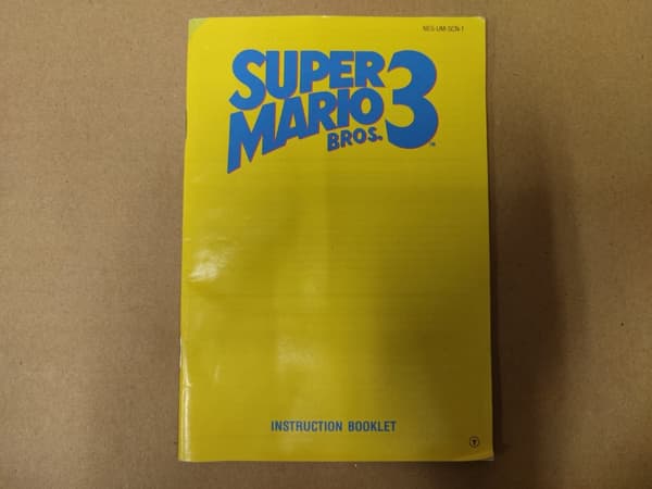 Super Mario Bros. 3 - Nintendo 8-bit - SCN - CiB