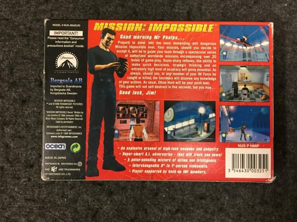 Mission: Impossible - Nintendo 64 - PAL/EUR - CiB