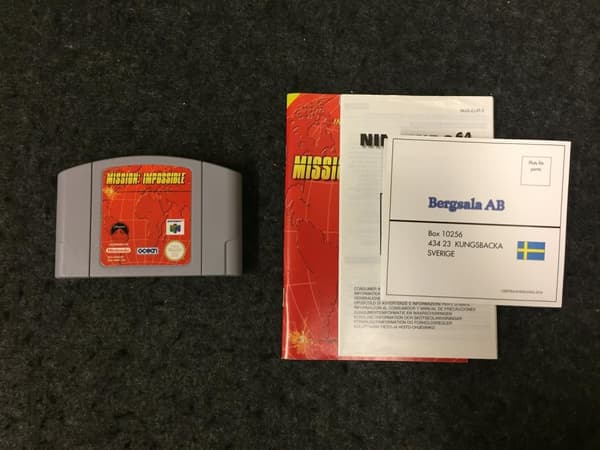 Mission: Impossible - Nintendo 64 - PAL/EUR - CiB