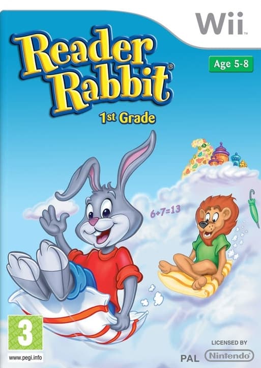 Reader Rabbit: 1st Grade - Nintendo Wii - PAL – CiB
