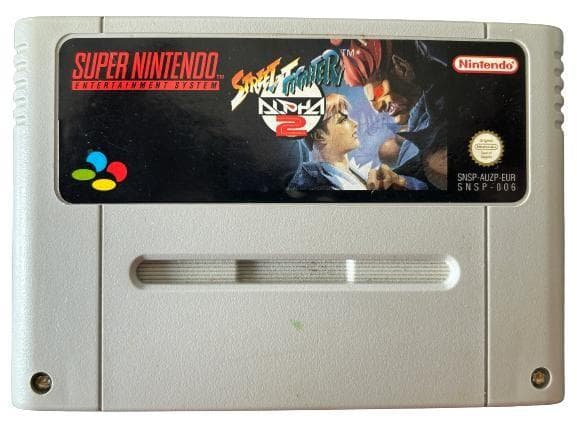 Street Fighter Alpha 2 - Super Nintendo / SNES - PAL/SCN/EUR - Cart only