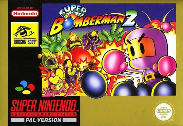 Super Bomberman 2 - Super Nintendo - PAL/SCN/EUR - Cart only
