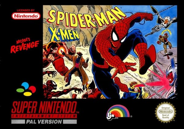 Spider-Man / X-Men: Arcade's Revenge - Super Nintendo - PAL/EUR - Cart only