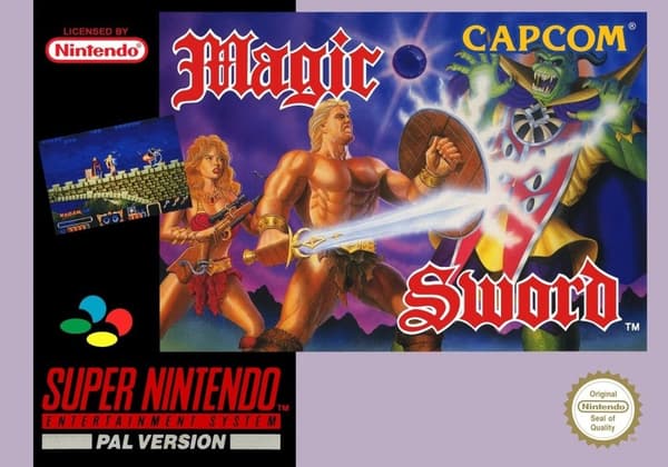 Magic Sword - Super Nintendo / SNES - PAL/SCN/EUR - Cart only