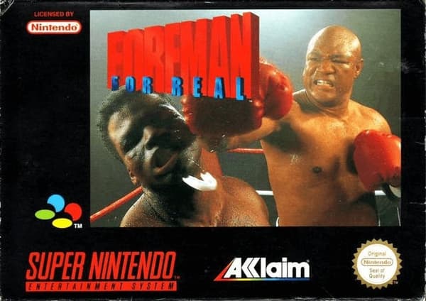 Foreman For Real - Super Nintendo / SNES - PAL/EUR - Cart only