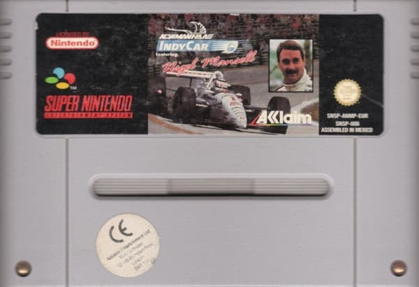 Newman/Haas IndyCar featuring Nigel Mansell - Super Nintendo - PAL/EUR - Cart only