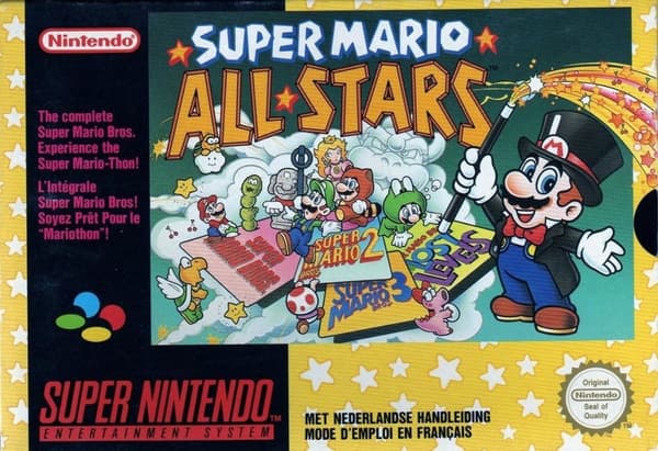 Super Mario All-Stars - Super Nintendo / SNES - PAL/SCN/EUR - Cart only