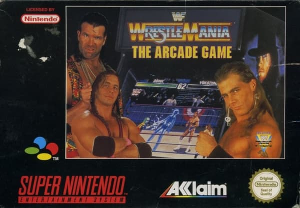 WWF WrestleMania: The Arcade Game - Super Nintendo - PAL/EUR - Cart only